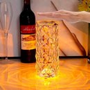 Luxuosa Luminária Com Projeção 3D De Rosa Touch