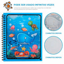 Livro De Colorir Com Água Mágico